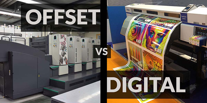 چاپ دیجیتال در مقابل چاپ افست. برای بسته بندی کدام یک را انتخاب کنیم؟